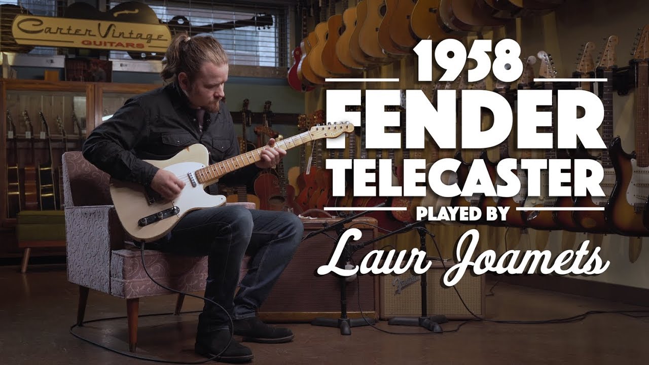 1958 Fender Telecaster played by Laur Joamets