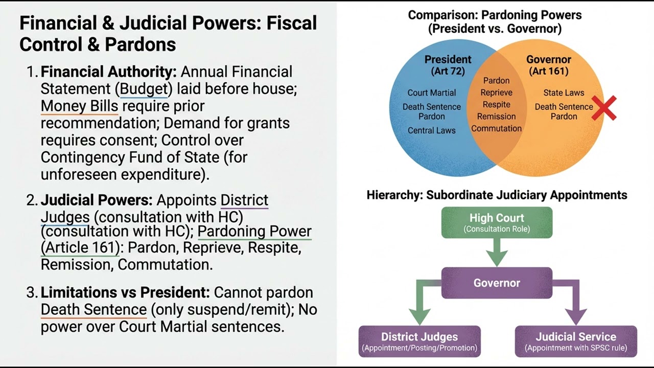 Governor (pol-g2.39) || Indian Polity