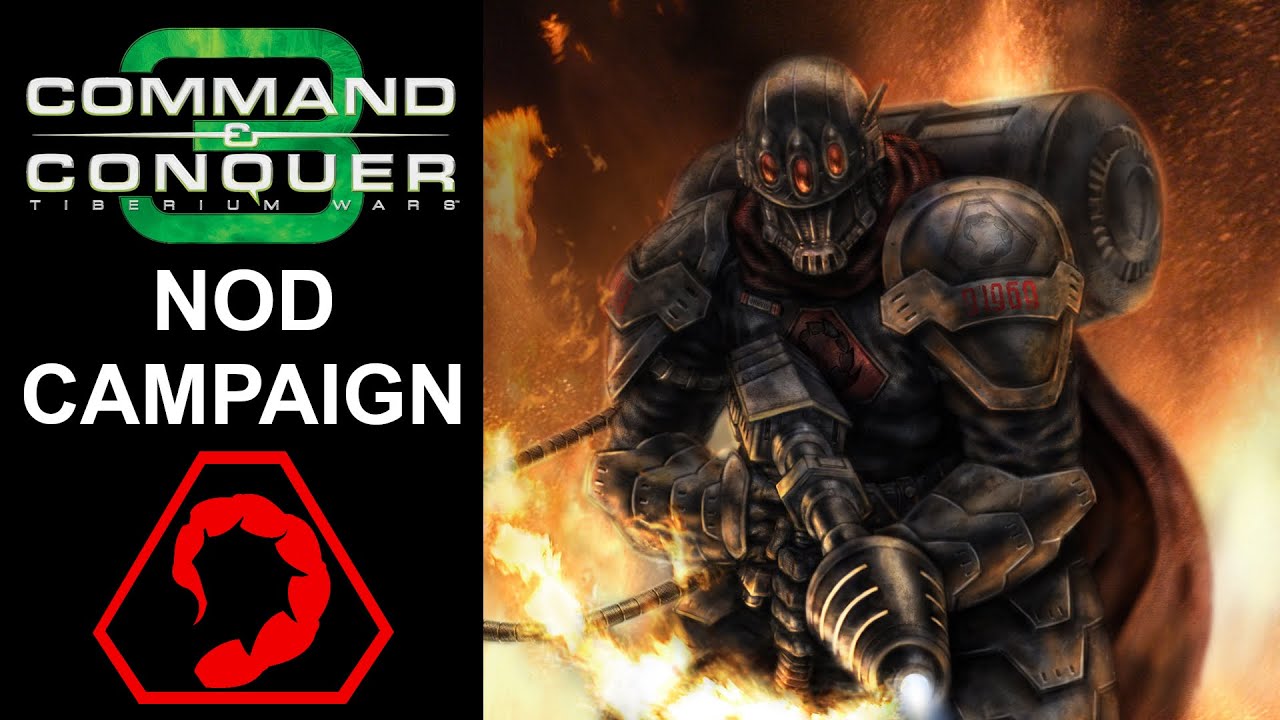 C&C Tiberium Wars - NOD Campaign (Hard Difficulty)