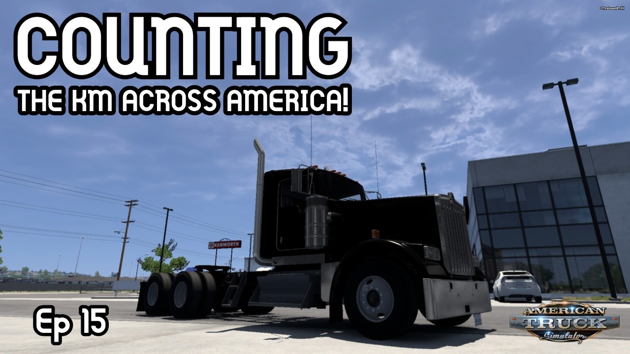 American Truck Simulator - Ep 15 - Fresh Start: Counting The KM Across America!