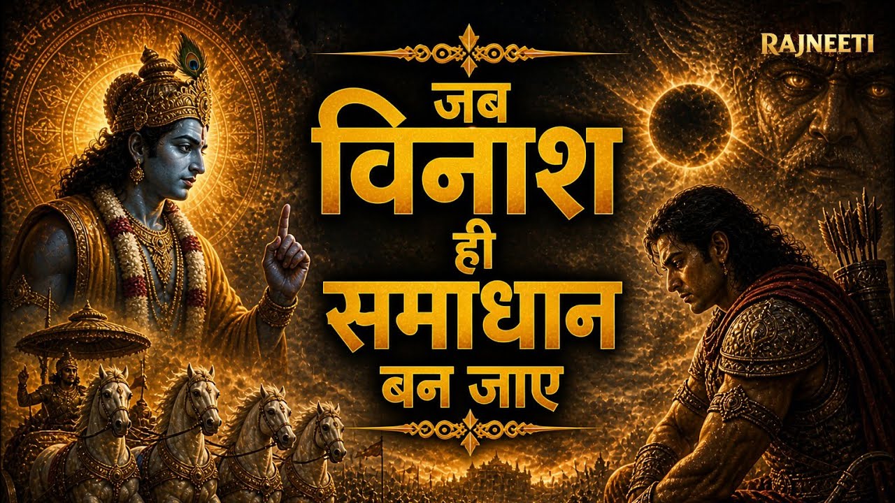 जब विनाश ही समाधान बन जाए  | Mahabharat in Hindi