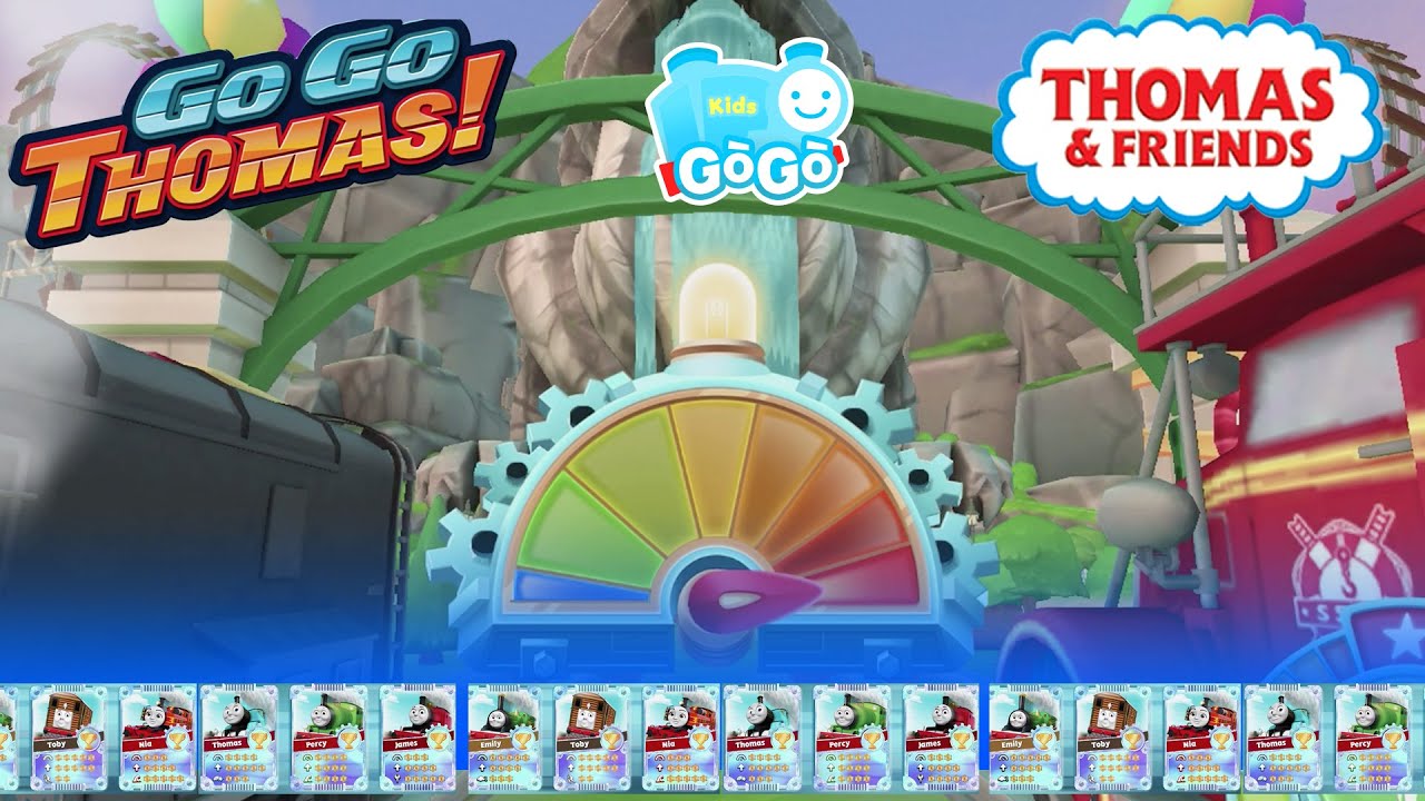 Diesel 10 VS Flynn the Fire Engine! Diamond Racers Speedy Thomas and Friends: GoGo Thomas (by Budge)