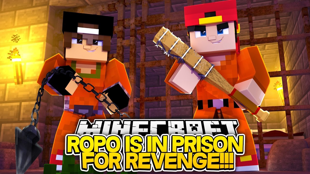 Minecraft Adventure - РОПО И ДЖЕК ОТОМЩАЮТ ТЮРЕМНЫМ ХУЛИГАМ!!!