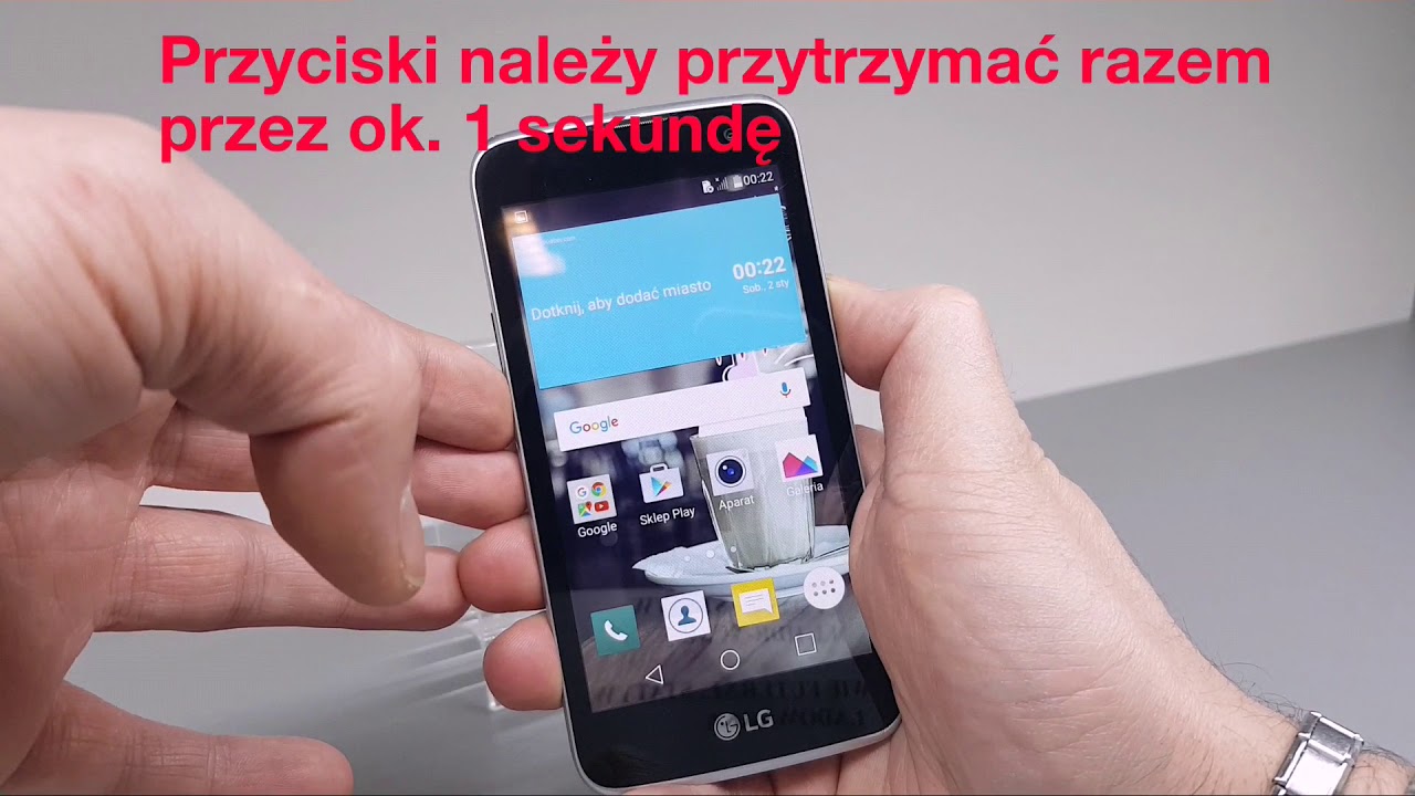 SCREENSHOT | ZRZUT EKRANU LG K4 LTE M160