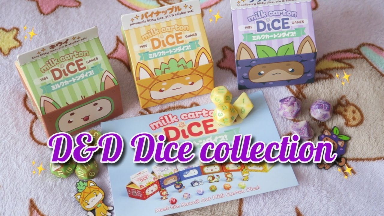 ♡ Wanna see my dice collection? ♡