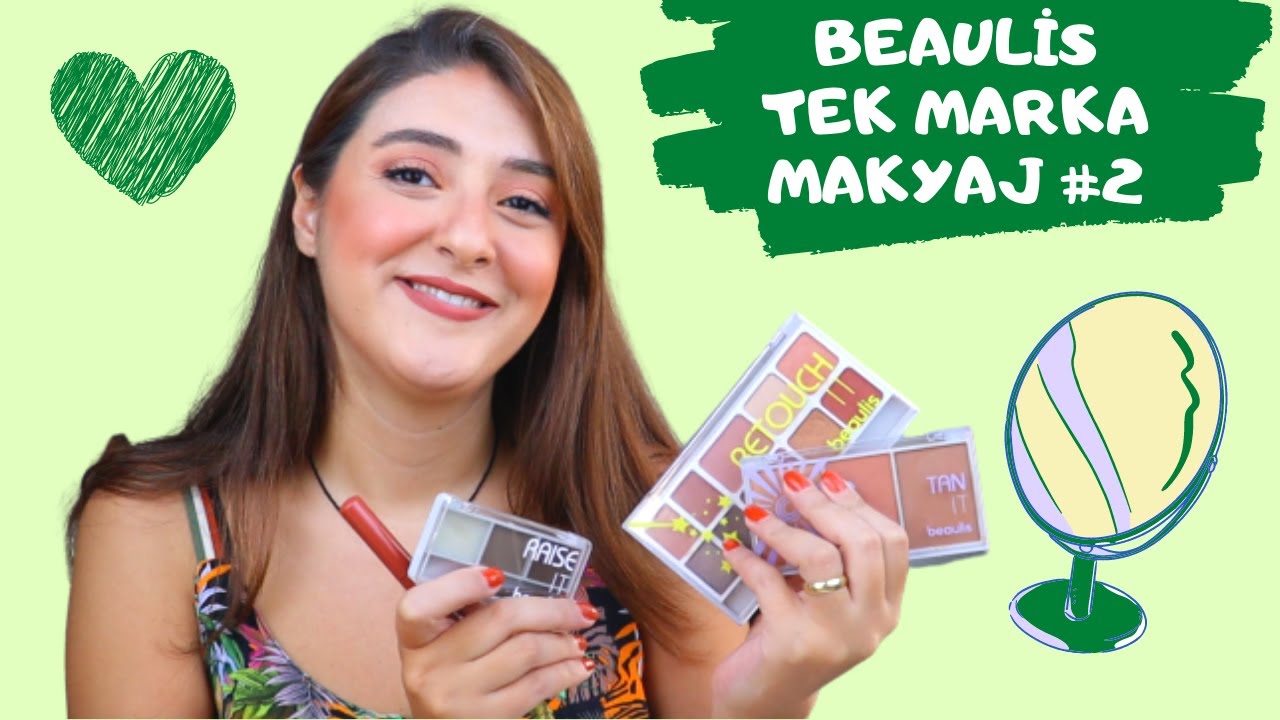 Tek Marka Makyaj Beaulis #2 | Üniversite Makyajı | Yeni Ürünler Deniyorum | Bir Sürü İlk İzlenim