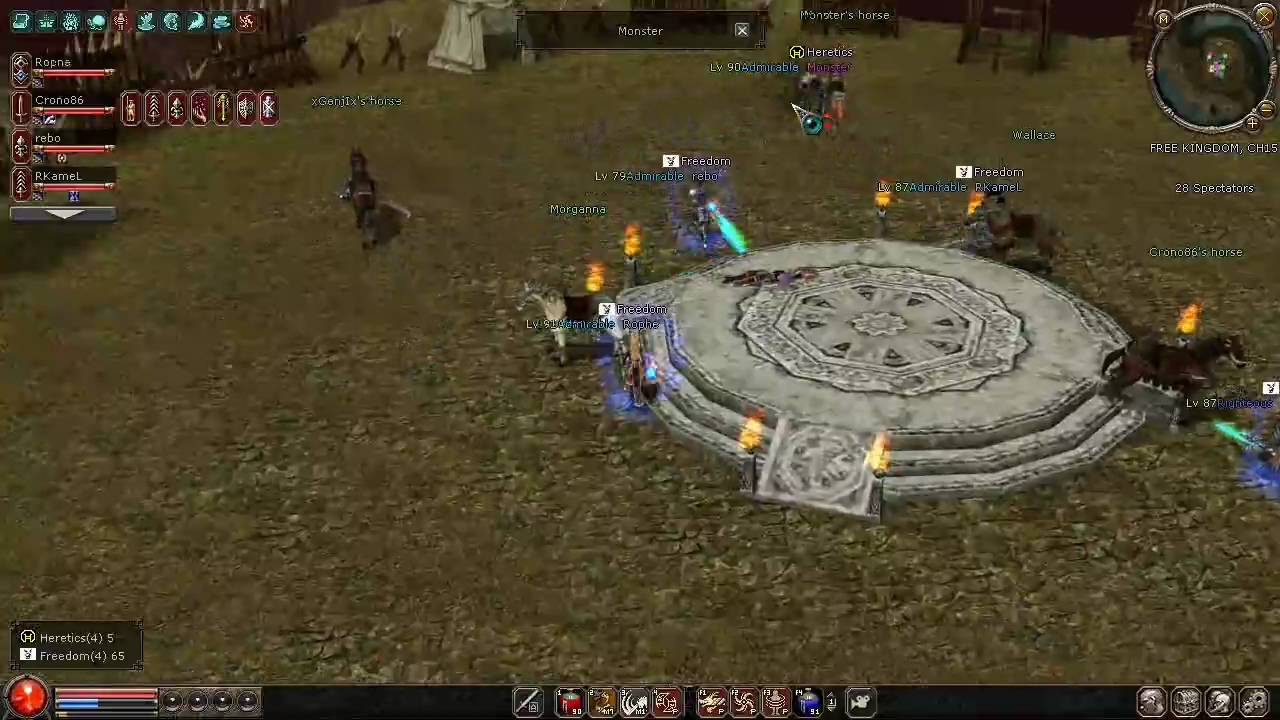 Metin2 US - Guild War - Freedom Vs Heretics