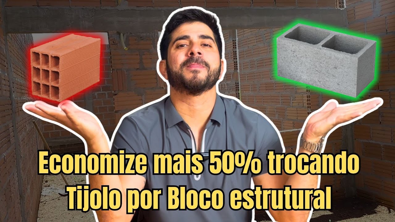 Tijolo x Bloco Estrutural