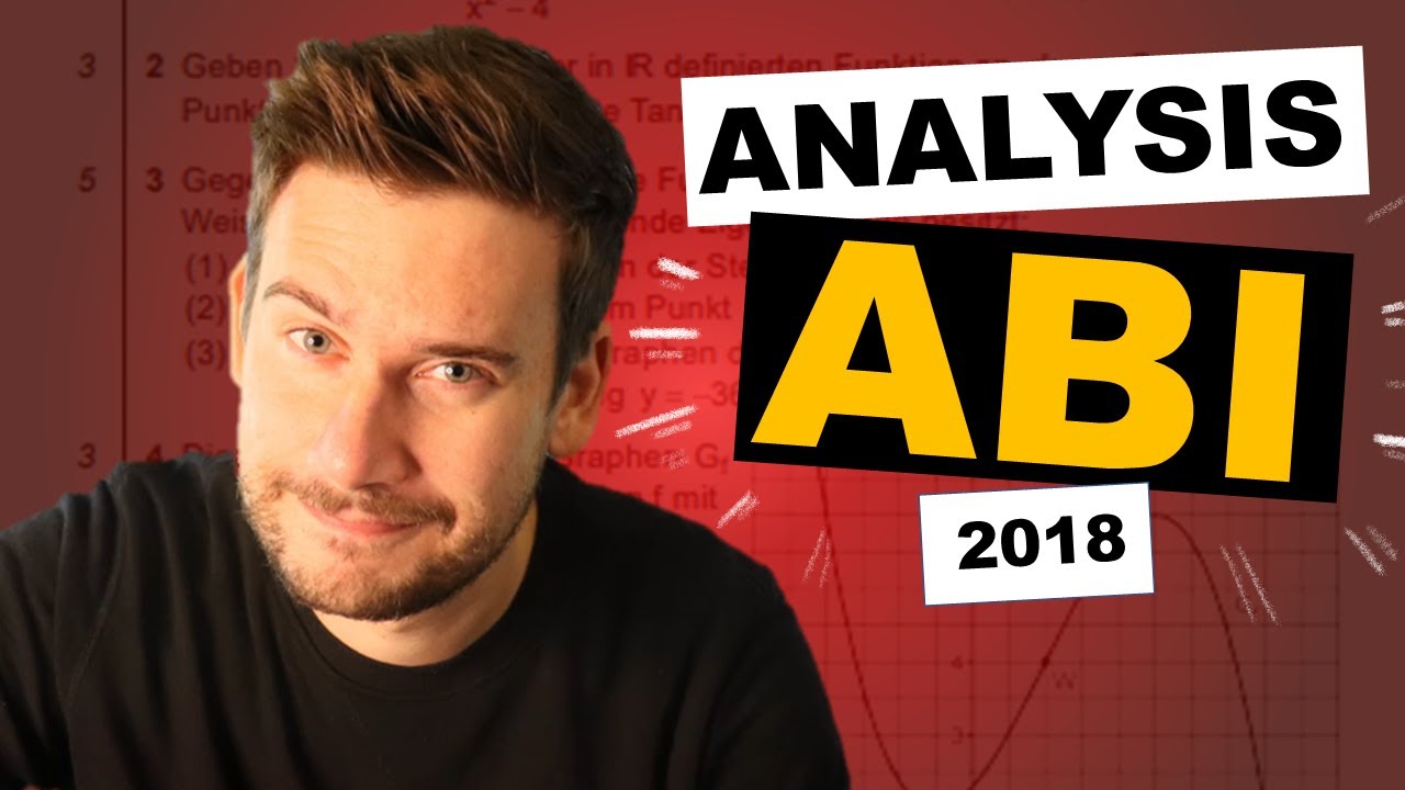 RECHENSESSION: ANALYSIS 2018 (ohne Hilfsmittel) | HOW TO MATHE ABI 2022