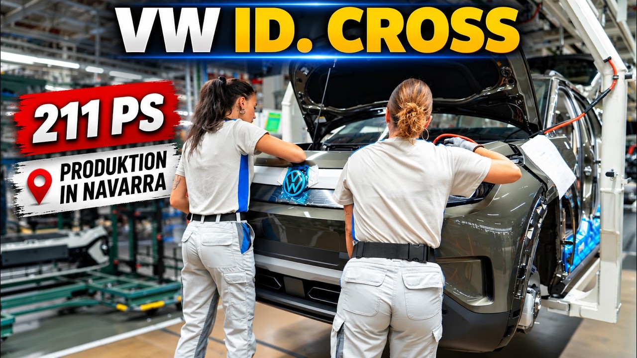 VW ID. Cross: Produktion des Elektro-SUV startet in Navarra