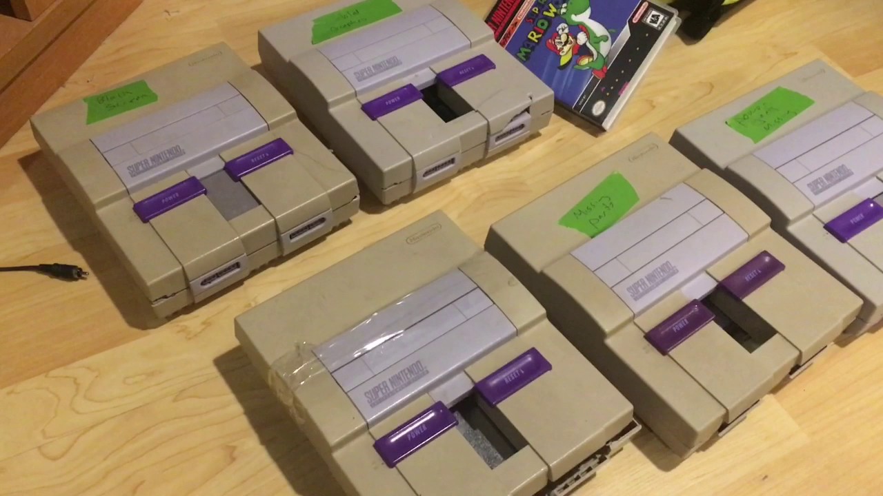Устранение ненужных вещей на eBay — 6 SNES — Часть 1 — Распаковка и тестирование