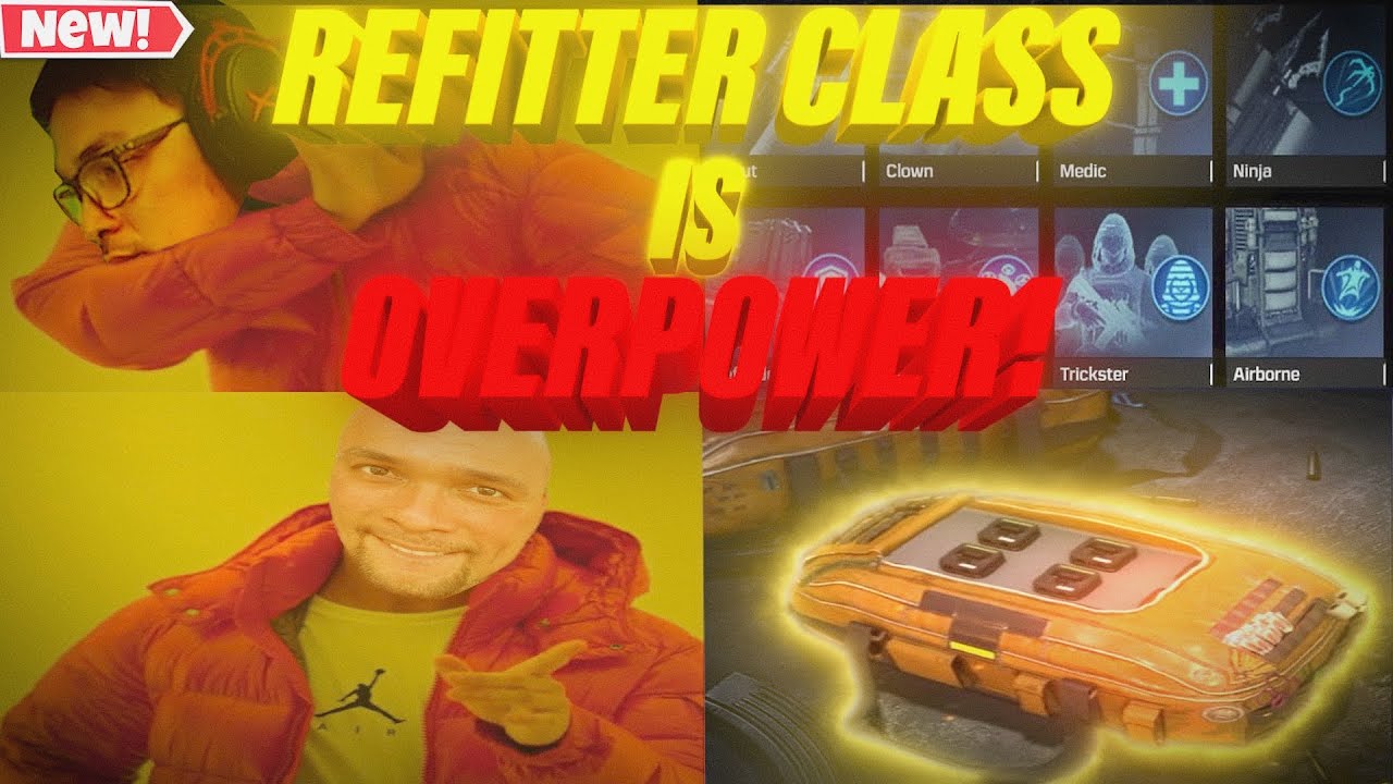 REFITTER CLASS IS A MUST IN A SQUAD IN CALL OF DUTY MOBILE