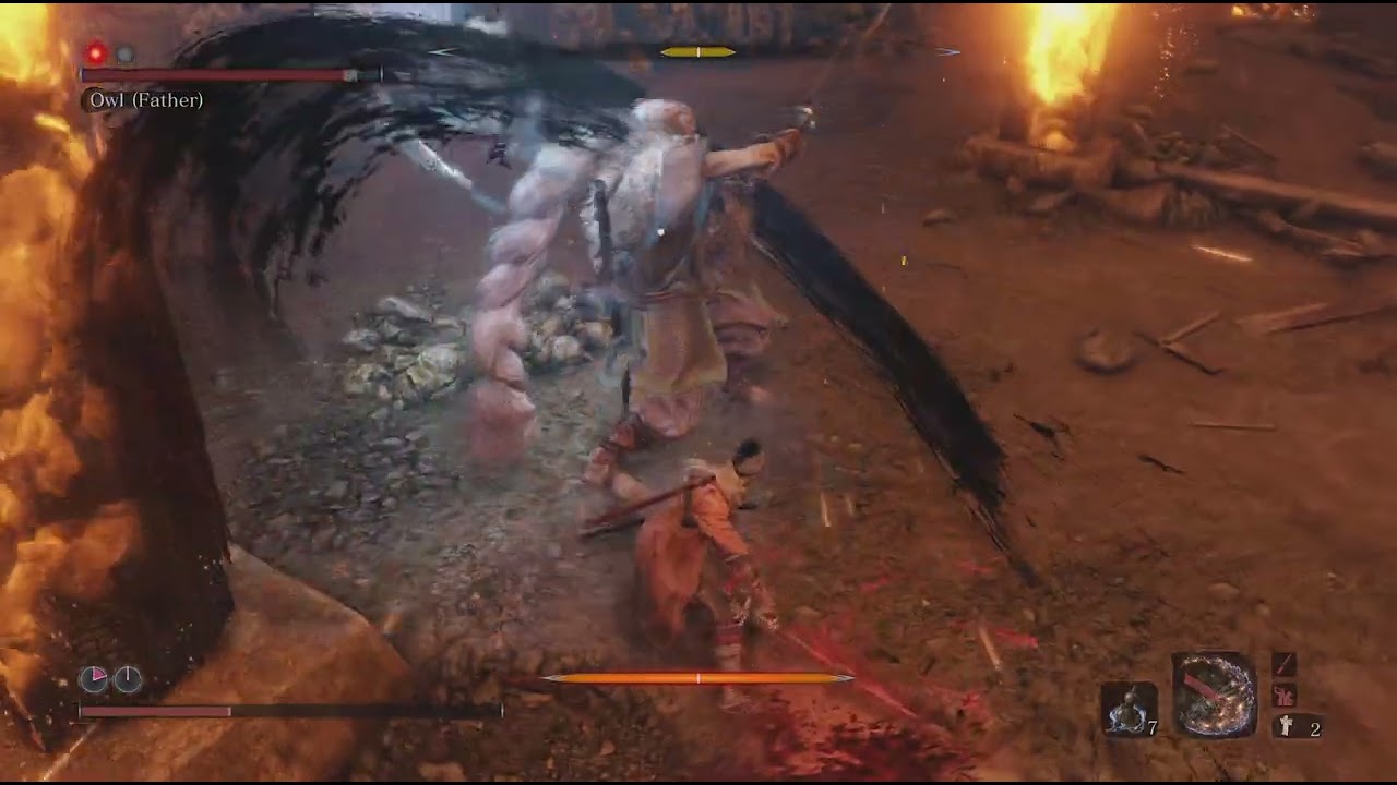 Sekiro: Shadows Die Twice Owl (Father) Boss Fight