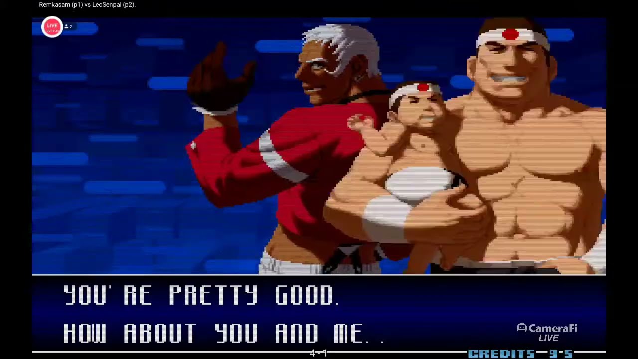the king of fighters 2002 live