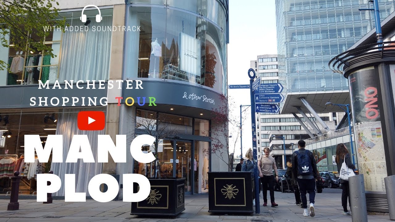 Manchester Shopping Tour | Market St & The Arndale | Walking Tour [4K]