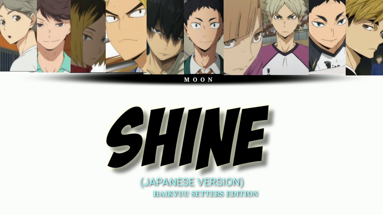 Shine by Haikyuu Setters (Japanese Version)