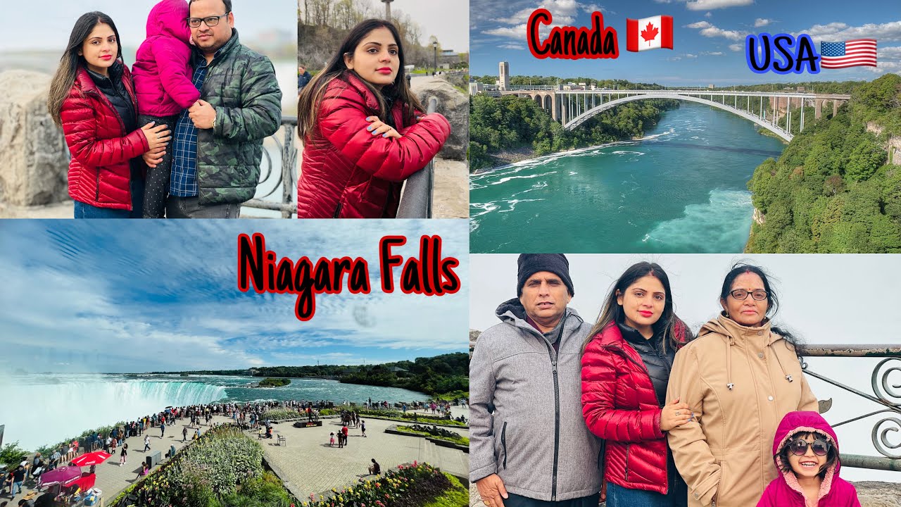 Travel Vlog | Niagara falls | Indian Vlogger | trip to niagara falls with family |hindi vlog canada
