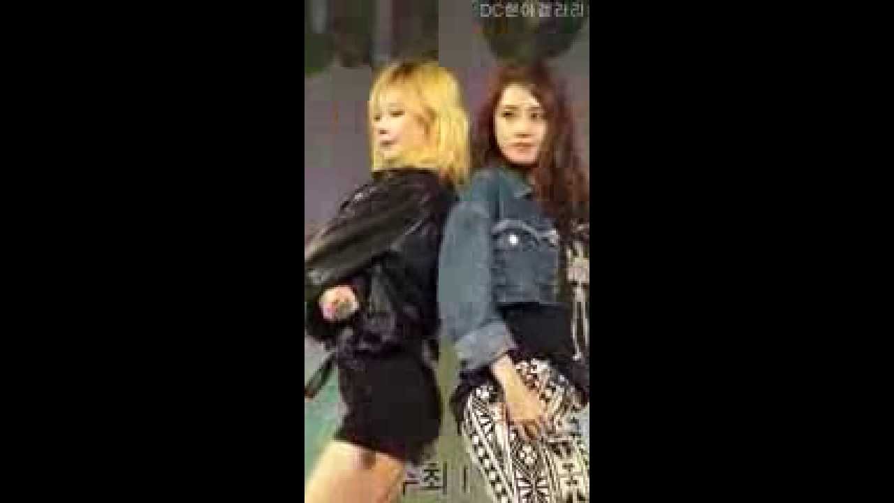 [FANCAM] 130929 4MINUTE 물좋아 - Hyuna(현아) @ 그린리본희망콘서트