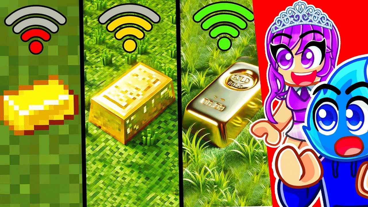 Minecraft with Different WiFi be like..