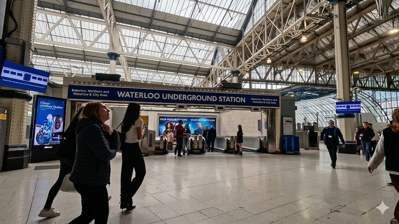 [4K] 🇬🇧 London Waterloo Station: Film Locations for The Bourne Ultimatum | Walking Tour 