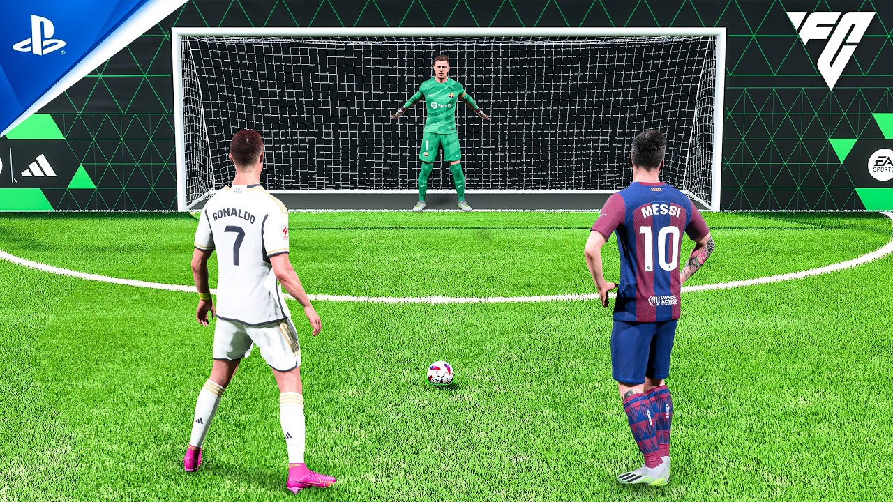 FC 24 VOLTA | Ronaldo vs Messi | El Clasico | Penalty shootout