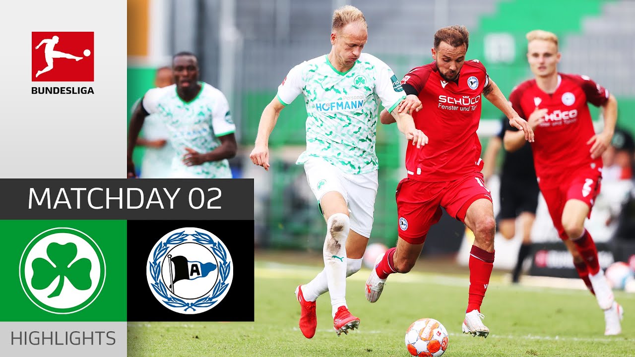 Greuther F&uuml;rth - Arminia Bielefeld 1-1 | Highlights | Matchday 2 &ndash; Bundesliga 2021/22