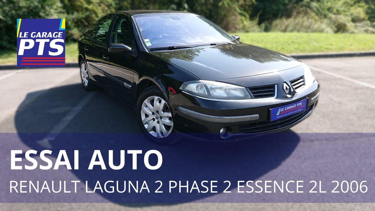 TEST - RENAULT LAGUNA 2 PHASE 2 ESSENCE 2L 16V 2006