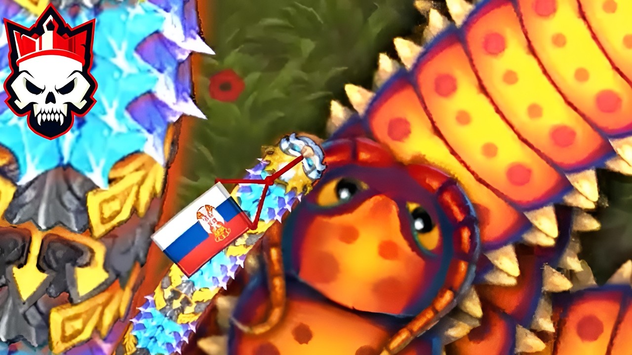 Little big snake .io 🐍 INSANE Rebel Snipes 🥷 4 Million SOLO Gameplay 🥂⚔️
