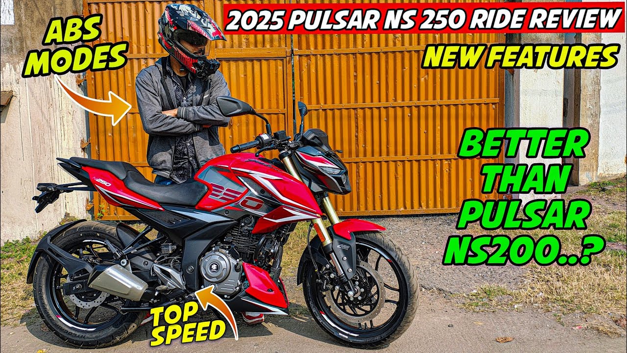 2025 Bajaj Pulsar N250 Review || More Features & update - Better Than Pulsar NS200..?
