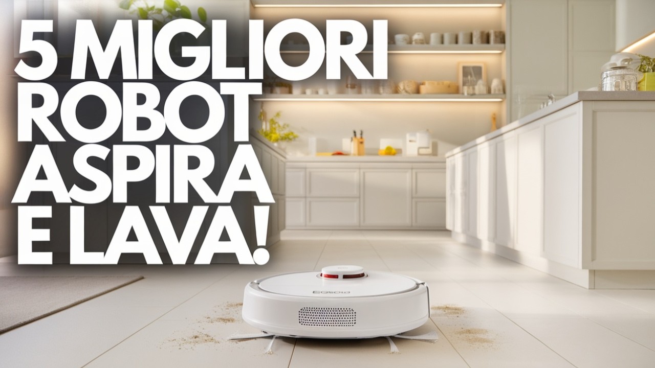 I 5 MIGLIOR ROBOT ASPIRAPOLVERE (2026): IL FUTURO DELLA PULIZIA! 🏆🔥