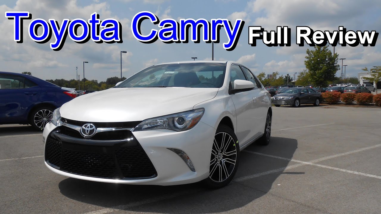 2016 Toyota Camry SE Special Edition: Full Review
