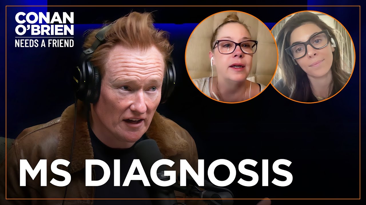 Christina Applegate & Jamie-Lynn Sigler Describe Initial MS Symptoms | Conan O'Brien Needs A Friend