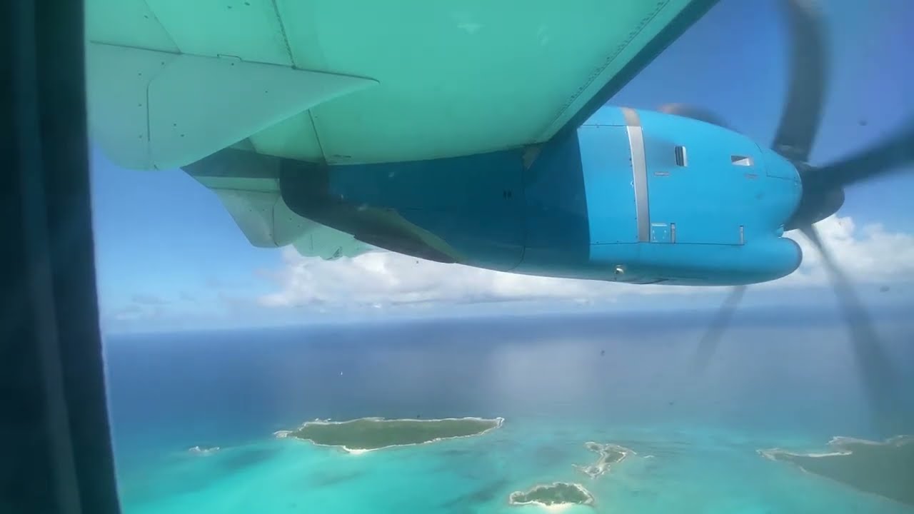 Bahamasair | ATR 42 600 | Nassau - Exuma | C6-BFS | Full Flight