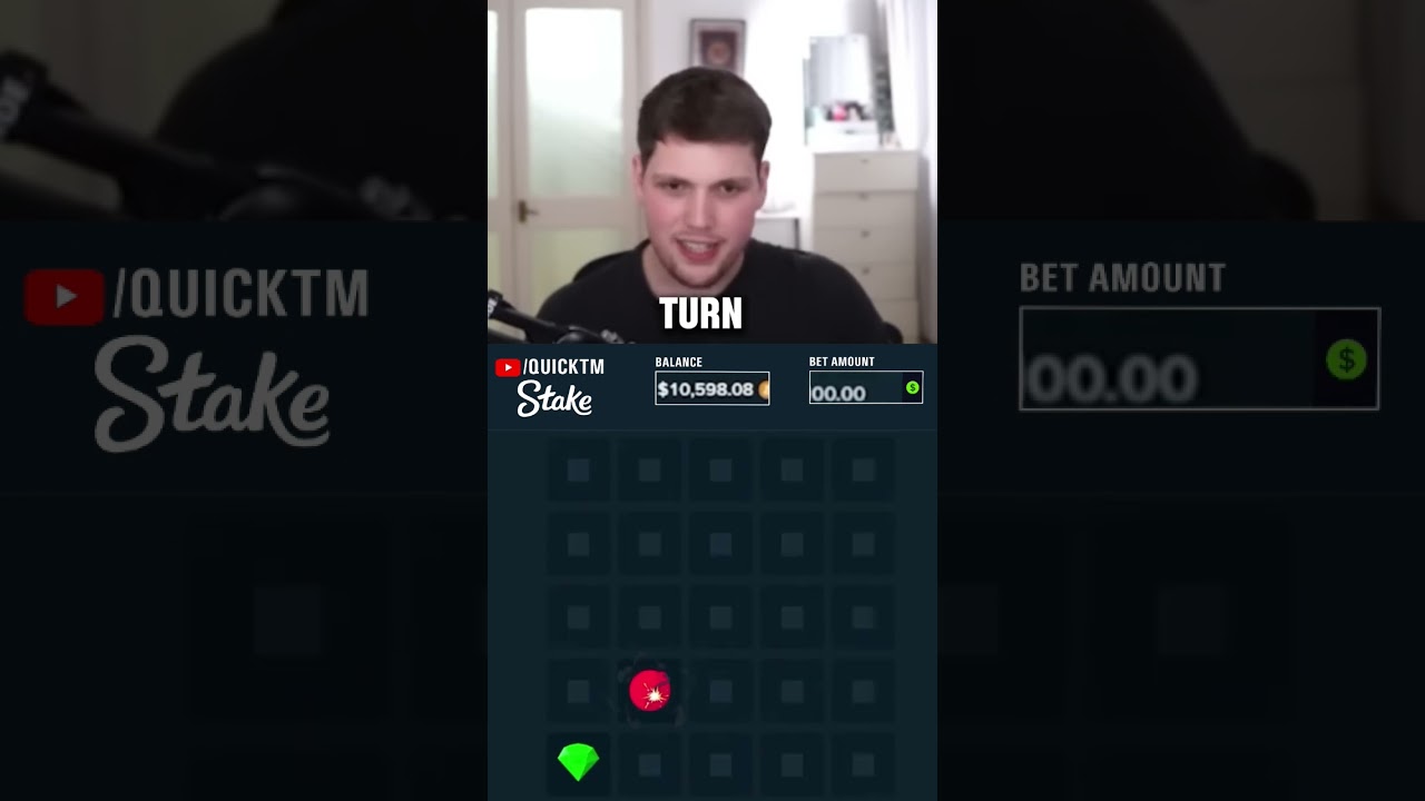 PLAYING WITH $10,000 ON MINES! (STAKE ORIGINALS) #quicktm #stake #gambling #mines #quickoriginals