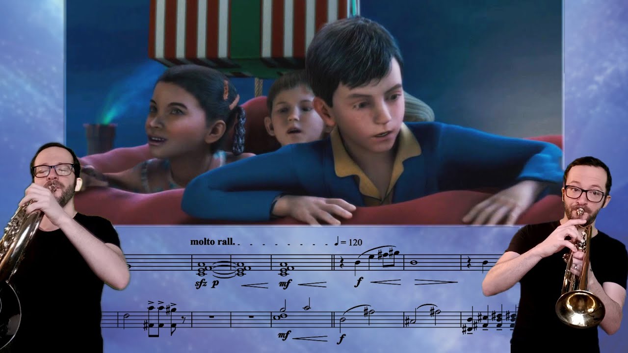 The Polar Express - Santa's Giant Bag || French Horn & Trumpet Cover