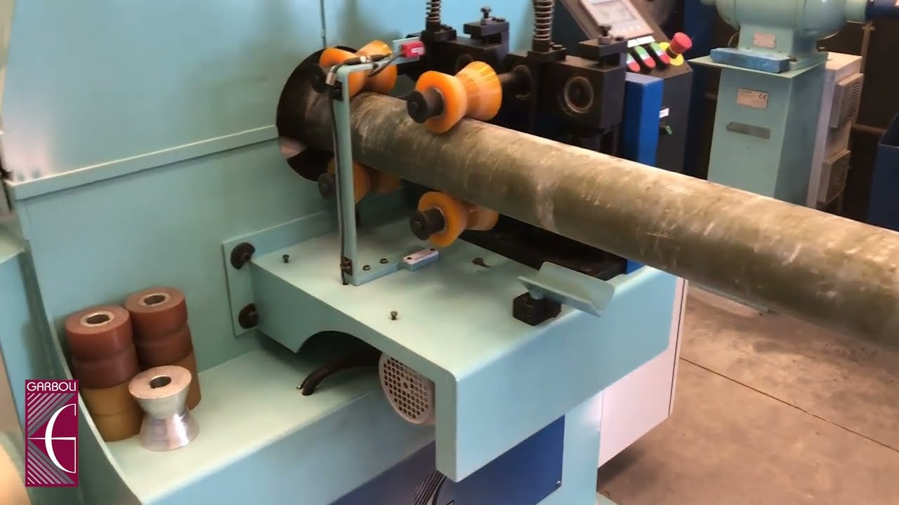 GRP PIPE FINISHING MACHINE