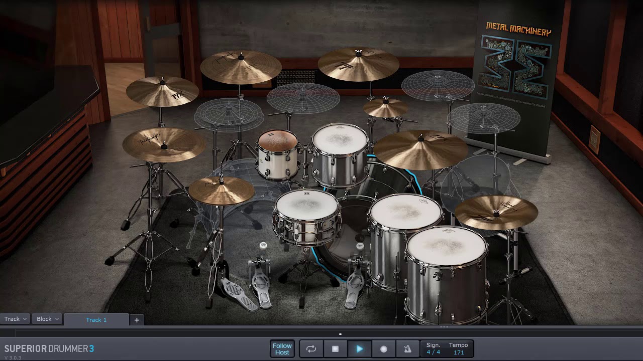 [AMATORY] - Чёрно-Белые Дни only drums midi backing track