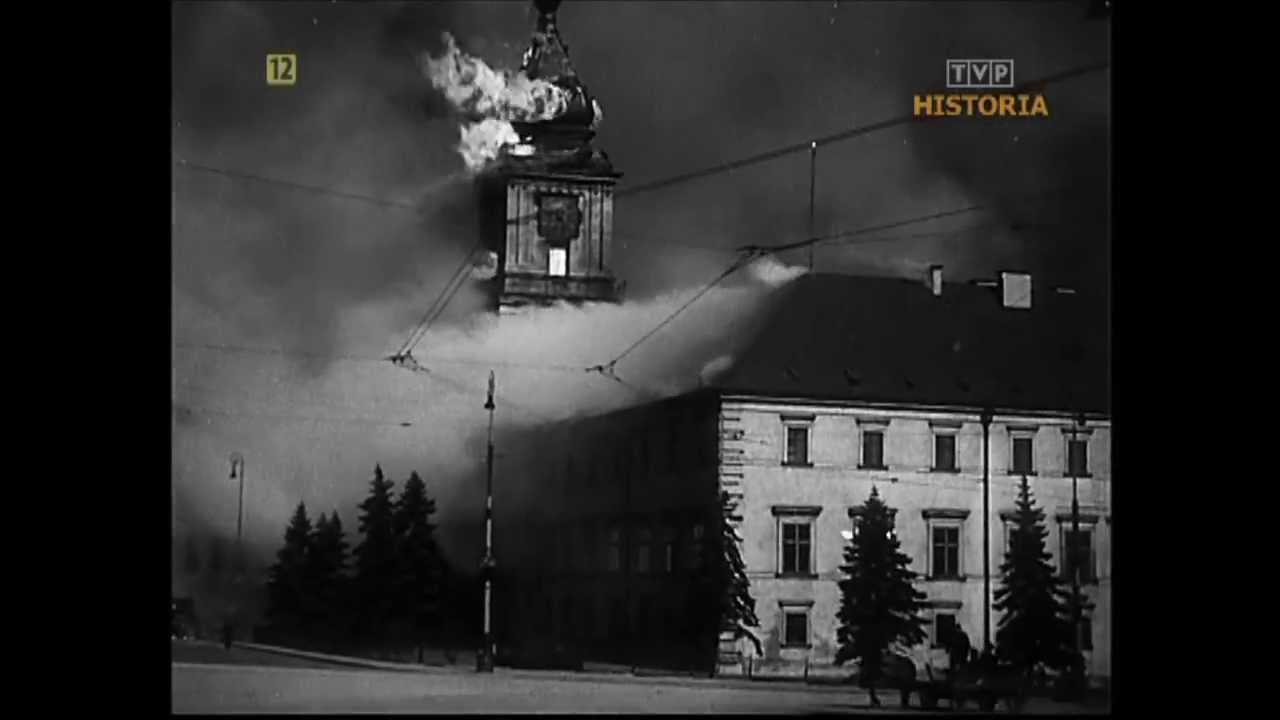 Pożar Zamku Królewskiego w Warszawie