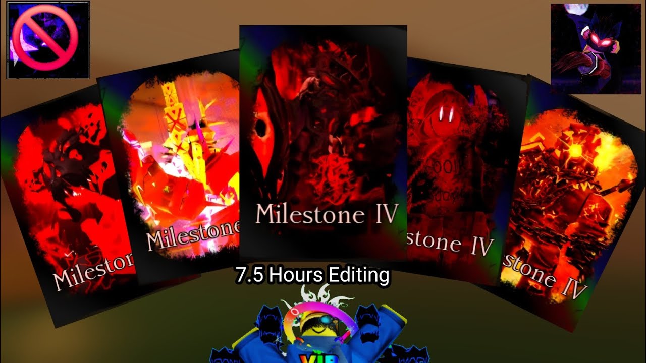 Showcasing All of my Killer Milestone IV and Nosferatu In #forsaken Reupload