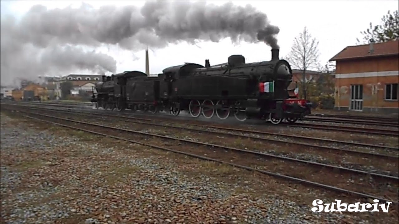 Treno storico Asti-Castagnole-Canelli-Nizza M.to (625-177 + 940-041)