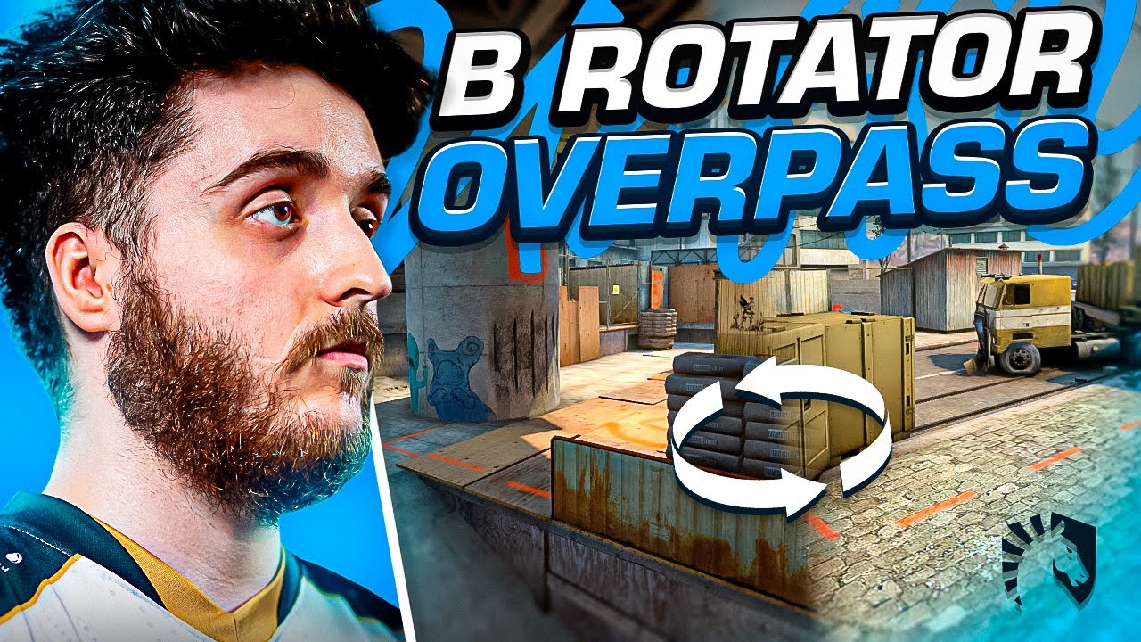How NAF Plays B Rotate On Overpass CT Side (CS:GO Guide)