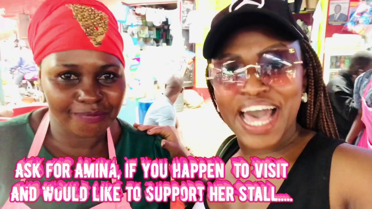 Tour of BUGOLOBI MARKET in UGANDA!! (Prices of local and street food included) #VisitUganda