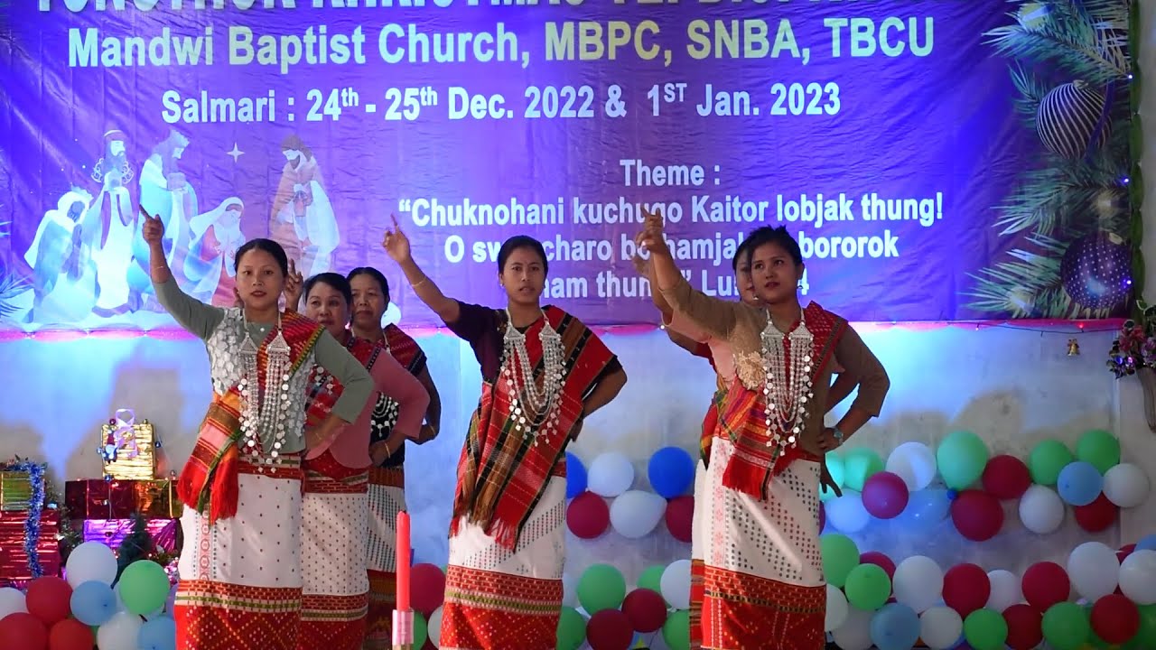 CHINI JISU LE || MANDWI BAPTIST CHURCH || CHRISTMAS EVE || WOMEN'S GROUP