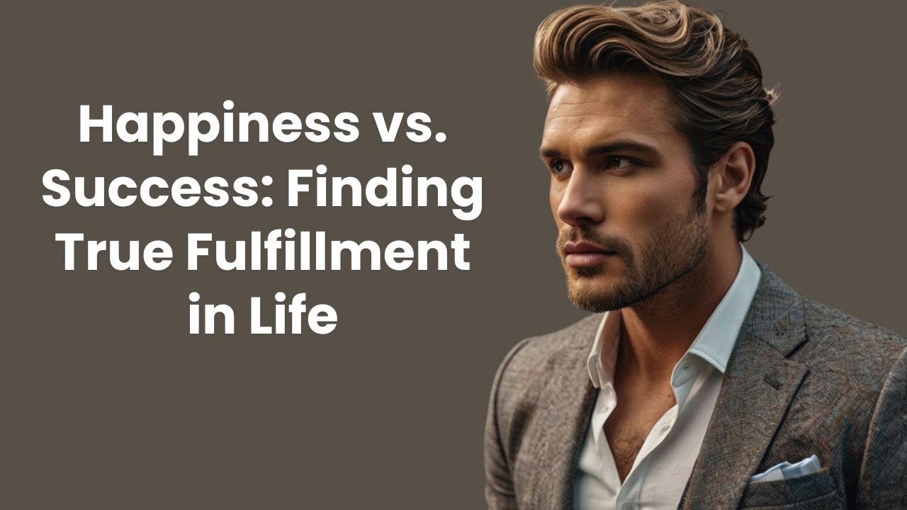 Happiness vs. Success: Finding True Fulfillment in Life
