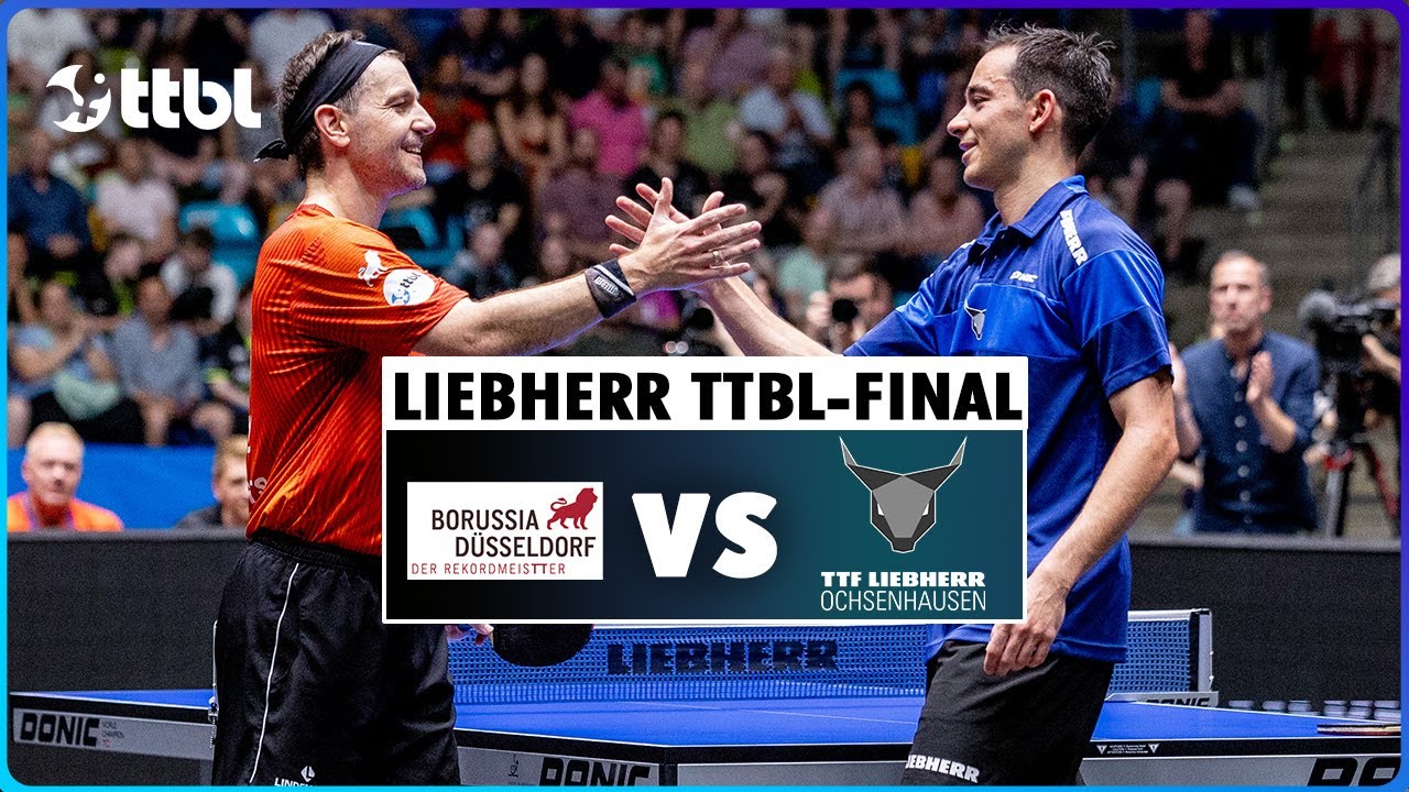 Liebherr TTBL-FINALE 2025: DÜSSELDORF vs. OCHSENHAUSEN (Tischtennis Bundesliga Recap)