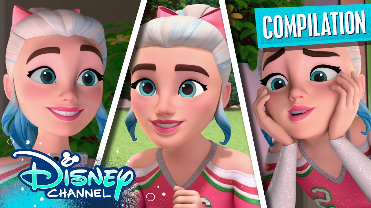ZOMBIES: The Re-Animated Series | Addison Highlights | Compilation | @disneychannelanimation