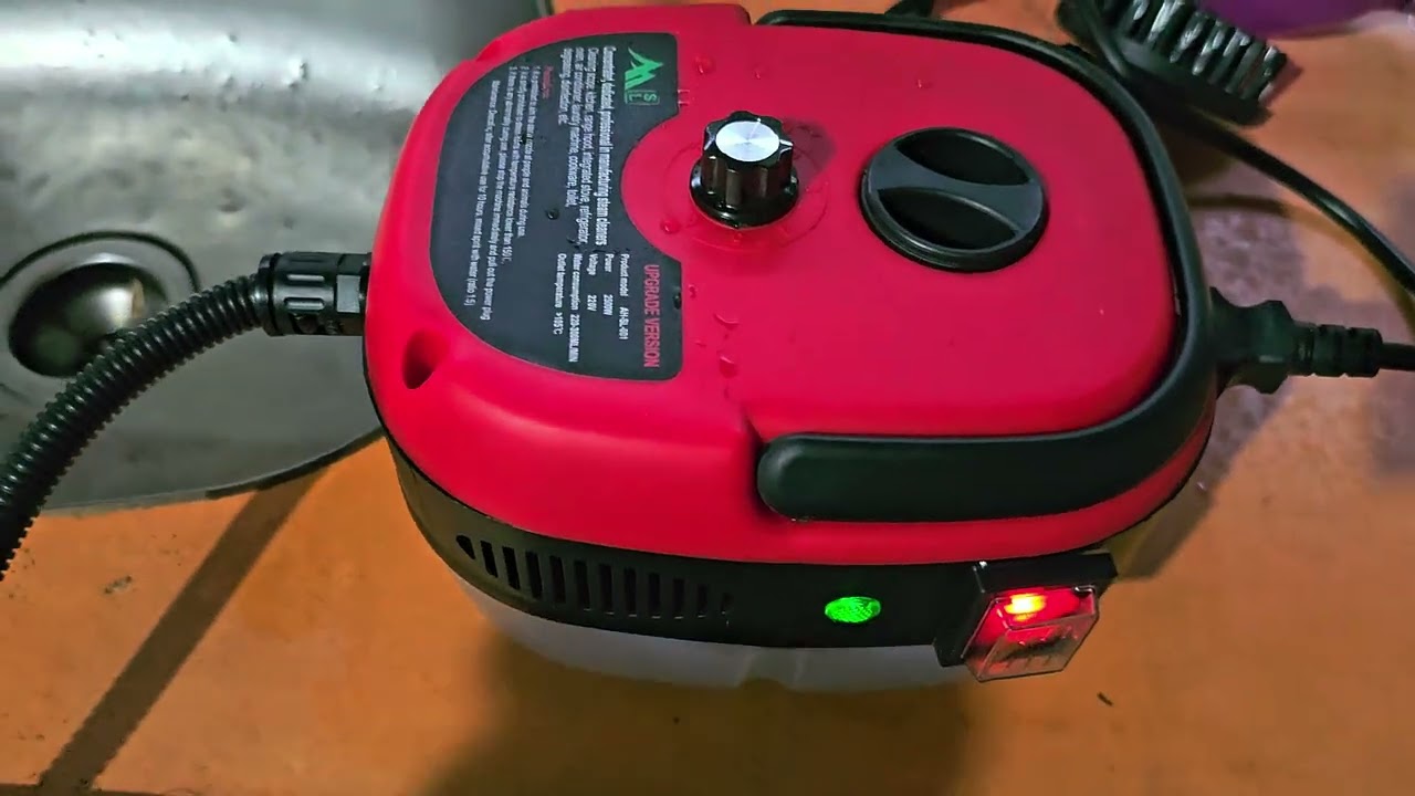 Como usar máquina de limpeza a vapor do aliexpress