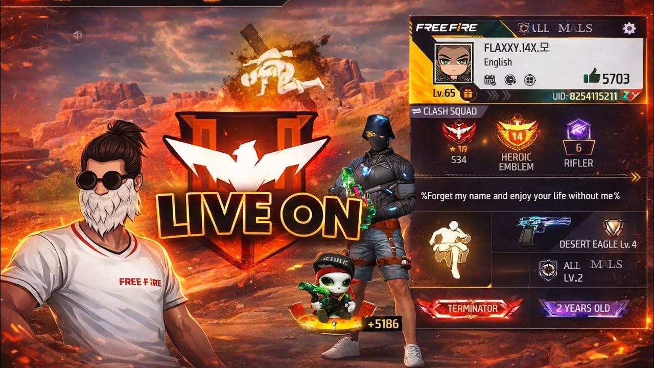 অনেক মজার মজার রেক ম্যাচ খেলা হবে FREE FIRE LIVE🔴#livegiveaway#freefire