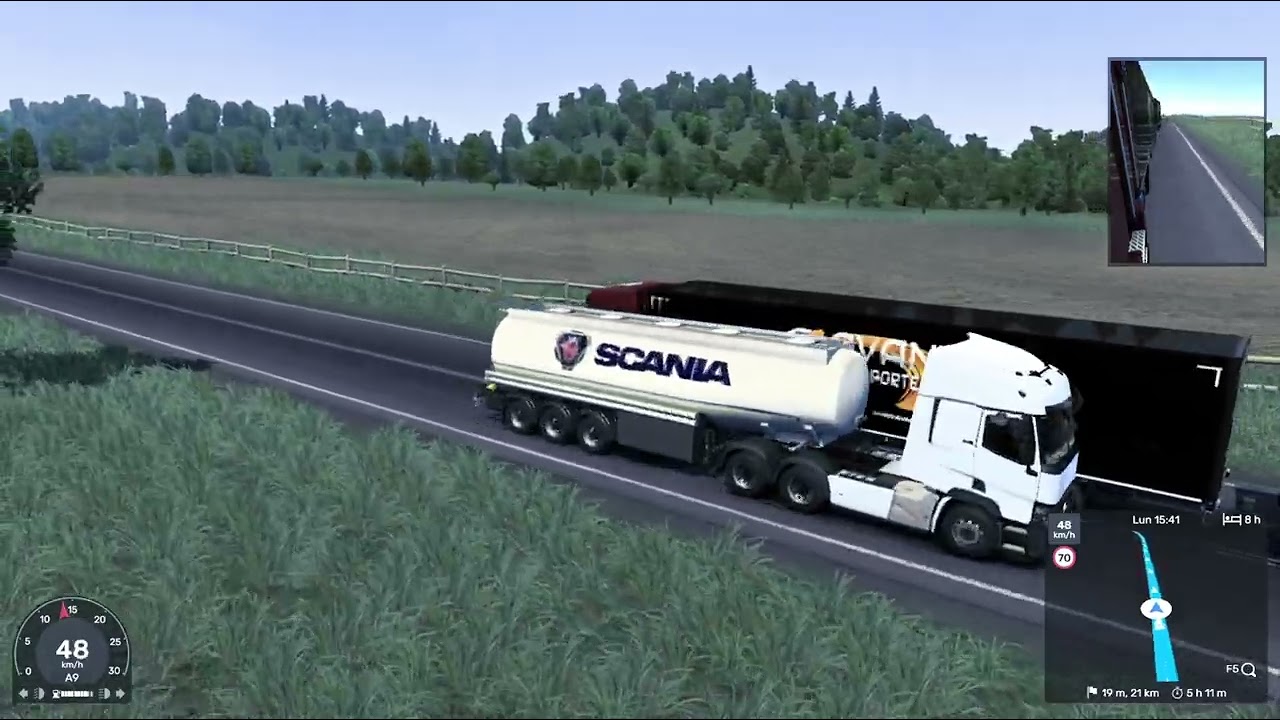 ETS 1.58 BRASIL EMPRESA AVANT , CAMIONES  ,DESDE  UBERLANDIA A ITUMBIARA