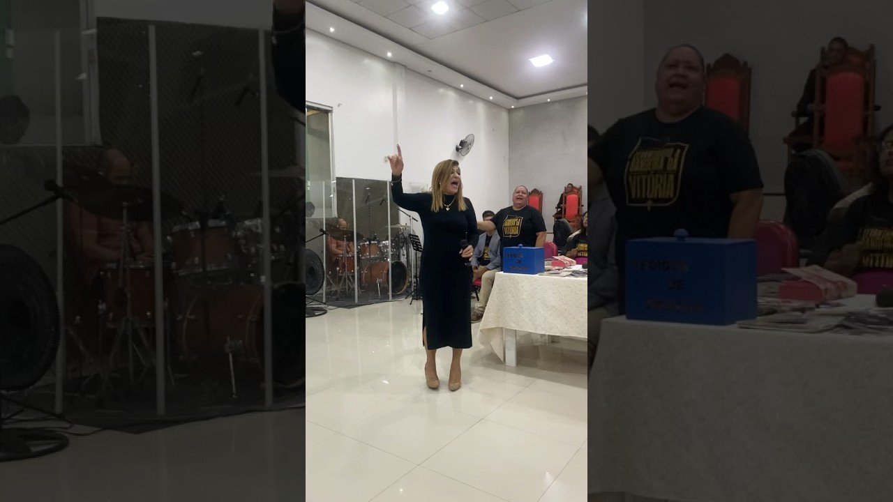 Georgete Rocha cantando o sucesso &ldquo;como ele venceu&rdquo;. (21) 99206-0105 #realize #gospel #georgeterocha